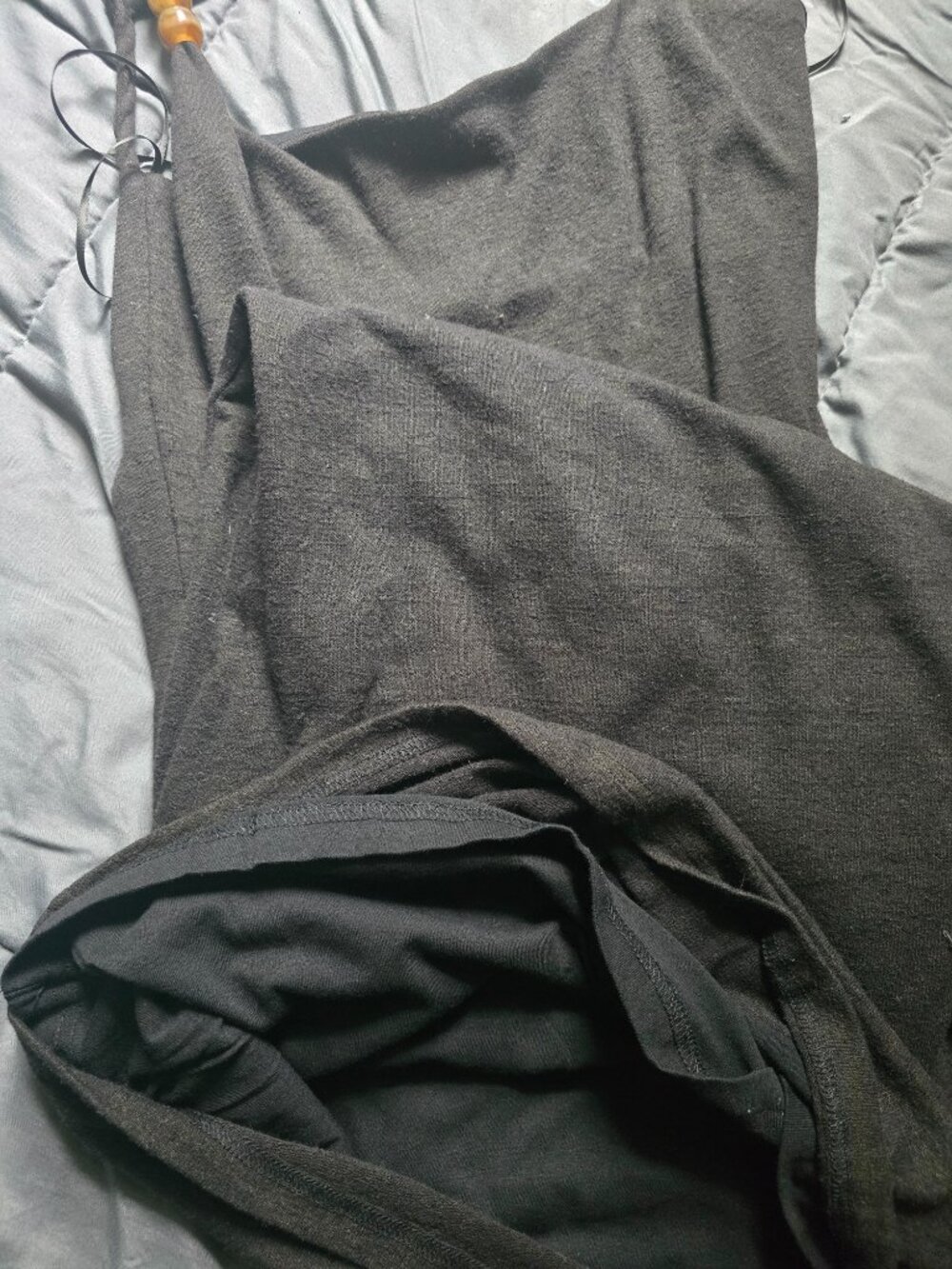 NWT JLUXLABEL Black Great Escape Backless Linen Maxi Dress (M) - Picture 7 of 9